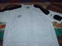 t-shirt nike bianca xl tessuto tecnologico ''B1''.JPG